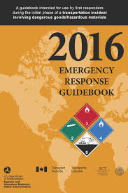 Hazmat Studies Dot Releases 2016 Erg