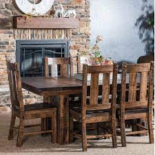 It is a perfect dining table where six people can sit comfortably and is a wonderful addition to your dining space. Chairs For Rustic Dining Table Off 74