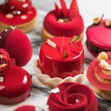 Our Entire Collection Of Petits Gateaux Have Been Turned Red To Celebrate Chinese New Year From The Signature Raspberr Individual Cakes Chocolate Pebbles Food