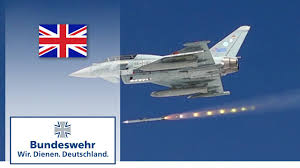 The eurofighter typhoon has found a home in several military air services of the world including britain, spain and italy. Eurofighter Typhoon In Aerial Combat Attack With Missiles Bundeswehr Youtube