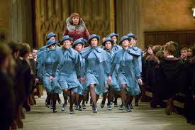 In Harry Potter and the goblet of fire (2005) there are no men in the  school Beauxbatons. This is a reference to the fact that there are no  actual men in France,