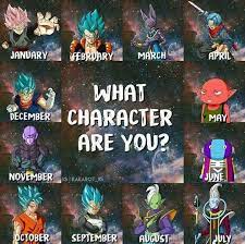 Dragon ball z zodiac signs. What Character Are You Mine Is December P Delta Dragon Ball Super Funny Dragon Ball Super Artwork Dragon Ball Art Goku