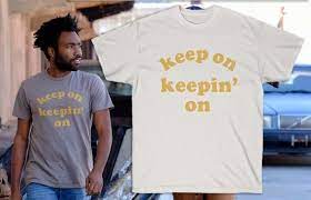 100% preshrunk heavyweight cotton tees. Keep On Keepin On Unisex Ultra Cotton Tee Atlanta Etsy