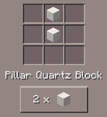 8 best minecfaft images minecraft minecraft decorations. Minecraft Quartz Pillar Recipe Catet D