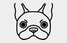 Looking for easy pictures to draw? French Bulldog Clipart Easy Draw Dog Licks Cliparts Cartoons Jing Fm