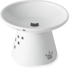 You'll receive email and feed alerts when new items arrive. Necoichi Extra Wide Ceramic Elevated Cat Food Bowl 2 Cup Chewy Com