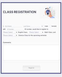 Before publishing a student enrollment form on your school's website, make sure you customize it to match your specifics. Student Enrollment Form Template Jotform