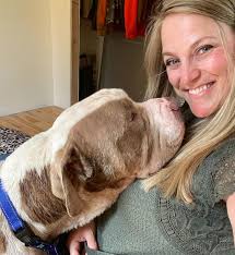 This, this right here is why FOSTERING SAVES LIVES!! The love our dogs are  given, until a forever home is found is PRICELESS!!! I can never thank my  fosters enough, I can