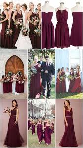Burgundy Marsala Cabernet Bridesmaid Dresses Autumn Magic Fall Wedding Colors Wedding Bridesmaid Dresses Bridesmaid