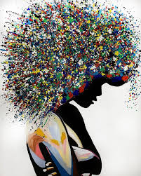 Print On Canvas Pop Art Abstract Painting Abstract Print Painting Print Abstract Wall Print Signed By The Artist Painting Prints Pop Art Art