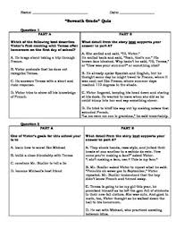 I think the theme is that never never never ever give up on your dreams because you can always find a way through like gary soto in the book he wrote named taking sides ok so yea i just made that up i really. Seventh Grade By Gary Soto Quiz Parcc Based Seventh Grade Gary Soto Parcc