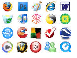 Fortunately, there are also great logo design software tools to pick from. Application Software Logos