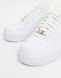 Ending may 4 at 4:23pm pdt. Nike Air Force 1 07 White And Fluro Green Trainers Asos