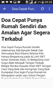 Apalagi buat kamu yang punya tabungan terbatas, harus terapkan strategi. Doa Agar Cepat Punya Rumah For Android Apk Download