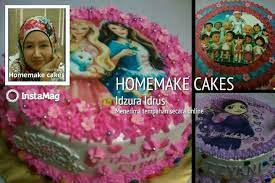 *setiap kek yang dibuat adalah buatan sendiri. Tempahan Kek Zura Cakes Di Taiping Perak