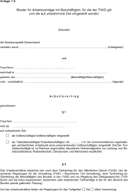 Ob der arbeitgeber ihnen ein änderungsangebot unterbreitet, hängt in der regel davon ab, wie weitläufig die vereinbarten vertragsbedingungen formuliert sind. Muster Fur Arbeitsvertrage Mit Beschaftigten Fur Die Der Tvod Gilt Und Die Auf Unbestimmte Zeit Eingestellt Werden Pdf Kostenfreier Download