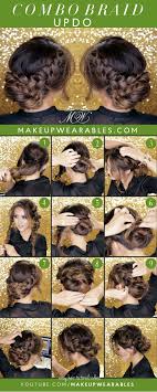 Curly Romantic Bun Holiday Updo Hairstyles Braids Cute Easy Hair Style Hair Styles Easy Updos For Long Hair Long Hair Styles