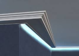 Stuckleiste styropor zierleiste typ c 70, 50 x 50 mm länge 2 m weiß setzen sie akzente mit der dekorativen zierleiste. Stuckleisten Led Beleuchtung Styropor Lichtleisten Gunstig