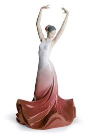 Maybe you would like to learn more about one of these? Heart Of Spain Flamenco Woman Figurine Lladro Europe