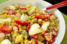 Salade De Riz Ma Cuisine Sante Recette Salade De Riz Plat Vegetarien Salade
