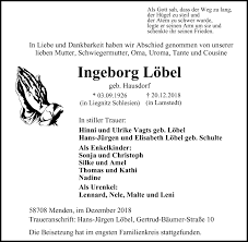 Dramatisches gestalten im deutschunterricht, sprache: Traueranzeigen Von Ingeborg Lobel Trauer Lokalkompass De