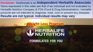 Herbalife Diet Plan Weight Loss Program Youtube