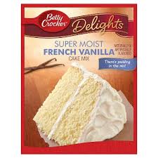 Icing, heavy whipping cream, betty crocker cake mix, white confectionery coating and 8 more. Betty Crocker Super Moist French Vanilla Cake Mix 15 25oz Target