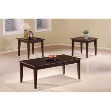 Great savings & free delivery / collection on many items. Coaster 5880 3 Piece Occasional Table Sets 3 Piece Occasional Table Set With Tapered Legs Walmart Com Walmart Com