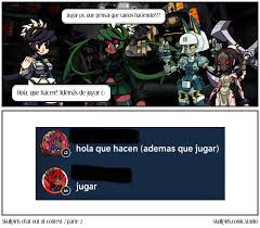 Skullgirls chat out of context / parte 2 - Comic Studio