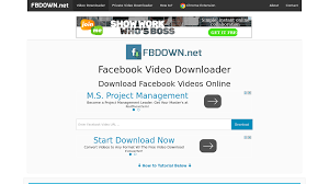 Now let's proceed to fbdown.net, open it in your browser and in the only single white box on the page enter the video url you just copied from facebook. Fbdown Net Alternatives 12 Best Fbdown Net Alternatives In 2019