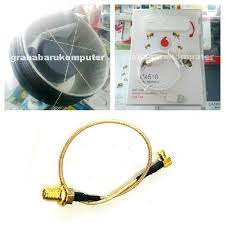 Tutorial ini menunjukkan cara setting modem huawei seri e5577 dan e5573. Jual Wajanbolic Single Pigtail Huawei K4510 Antena Penguat Sinyal Modem Gsm Jakarta Pusat Graha Baru Komputer Tokopedia