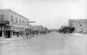 Majestic Theater Ca 1910s Fremont Street Las Vegas Courtesy Nevada State Museum Las Vegas Photos Leaving Las Vegas Old Vegas