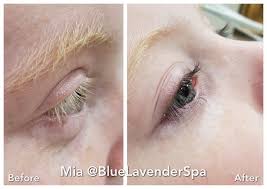 Shop elleebana store usa© lashes now. Brow Lash Tinting Blue Lavender Spa