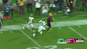 Brandon Aiyuk 81 Yard Touchdown Catch Oregon Vs Arizona State Youtube