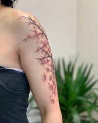 Cherry blossom tattoos are highly popular among girls owing to their feminine style and floral pattern. Updated 50 Inspiring Sakura Tattoos August 2020