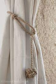 5 diy curtain tie backs. Pin On Doors Walls Windows Curtains