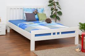Buche Bett 140 X 200 Cm Weiss Hohe Cm 97 50 Lange Tiefe Cm 208 Breite Cm 146 Matratzenmasse B X L Cm 140 X 200 Massivholz Material Holz Buche Bett 140 X 200 Cm Weiss