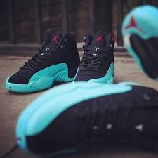 Black And Turquoise Jordans 12 Air Jordan 12 Retro Gamma Blue Nike Free Shoes Sneakers Cute Shoes