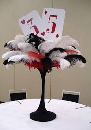 Casino centerpieces are decorations you can use for your next casino themed party. Pin By Carol Behrens On Casino Party Ideas Vegas Theme Party Casino Party Decorations Casino Birthday Party