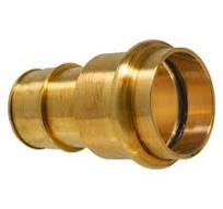 1/2" P x 1/2" PEX A (Expansion) Lead Free Brass Press Fitting Adapter  F1960, ProPress Compatible