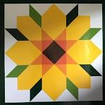 Barn Quilt Painting Workshop (Pre-Drawn Floral Design)