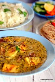 Lasooni Methi Paneer Cheese In A Garlic Curry Yummily Yours Recipe Indian Food Recipes Paneer Recipes Paneer Dishes