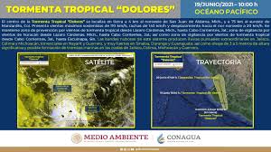 El huracán dolores se aleja hacia mar abierto pero pasará cerca de la península de baja california, informó alberto hernández unzón, gerente de se pronostica un fortalecimiento en las siguientes 48 horas, se espera que dolores se convierta en un huracán mayor el miércoles, dio a conocer el cnh. Dolores Se Desplaza Sobre Jalisco Con Vientos De Hasta 120 Km H Se Esperan Lluvias En Sinaloa