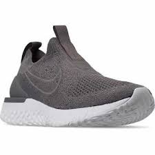 Womens Nike Epic Phantom React Flyknit Running Shoes Gunsmoke White Bv0415 003 Ebay In 2020 Nike Women Running Shoes Nike