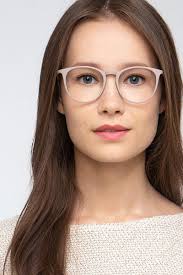 Dialogue Round Aubergine Frame Glasses For Women Eyebuydirect Eyeglasses For Women Glasses For Round Faces Cheap Eyeglasses