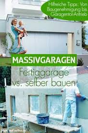Grundwissen Garagen Selbst De Garage Fertiggaragen Doppelgarage
