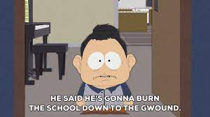 Share the best gifs now >>> School Burning Gif By South Park Find Share On Giphy