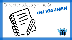 El término ficha de resumen proviene de la época en que se utilizan hojas de papel grueso de tamaño pequeño (un tercio de una hoja a4) para anotar datos. Caracteristicas Y Funcion Del Resumen Asi Se Hace Uno Youtube