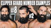 Which haircut number would be your preferred? Haircut At Home Buzz Cut Clipper Guard Number Examples 8 Through 1 On Top And 1 2 On Sides Youtube