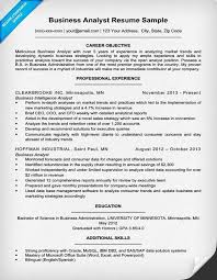 Business Analyst Resume Example Resume Companion Business Analyst Resume Business Analyst Job Resume Samples